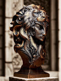 Leo Zodiac Sculpture – Astrology Decor – Leo Statue – Spiritual Home Decor – 3D Printed Bronze Effect – Unique Gift