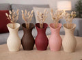 Minimalist Vase – Modern Home Decor – 3D Printed Vase – Scandinavian Decor – Flower Vase – Unique Gift