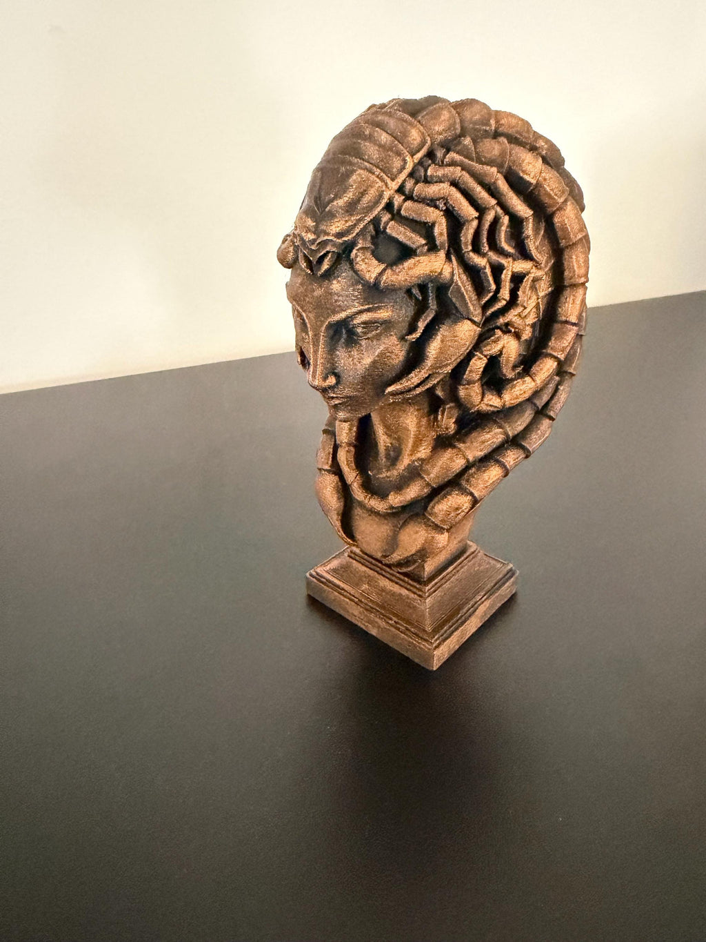 Scorpio Zodiac Sculpture – Astrology Decor – Scorpio Statue – Spiritual Home Decor – 3D Printed Bronze Effect – Unique Gift