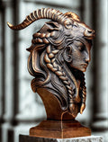 Capricorn Zodiac Sculpture – Astrology Decor – Capricorn Statue – Spiritual Home Decor – 3D Printed Bronze Effect – Unique Gift