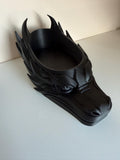 Tête de dragon vide-poche – support décoratif fantasy – organisateur bureau original – décoration geek – rangement design – idée cadeau