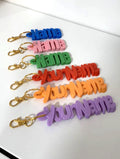 Custom Name Keychain, Personalized Keychain, 3D Printed Name, Gift for Couple, Kids Gift, Custom Keyring, Unique Gift Idea