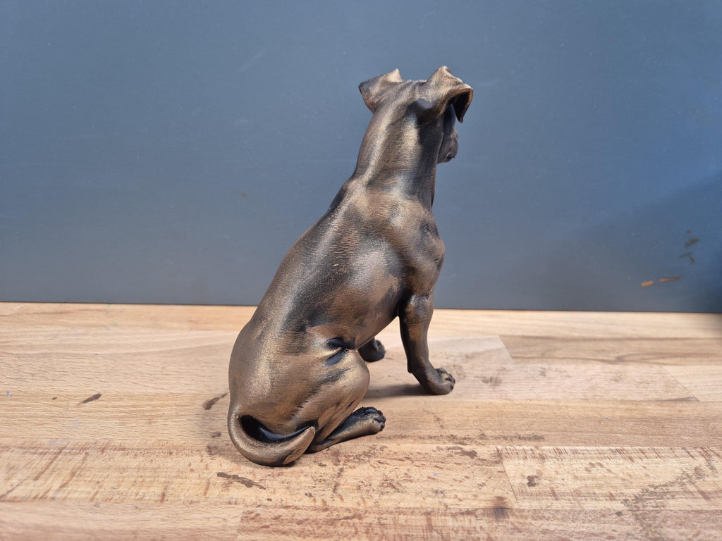 Statue Chien Jack Russell | Figurine déco moderne | Idée cadeau personnalisée | Impression 3D artisanale | Décoration maison unique