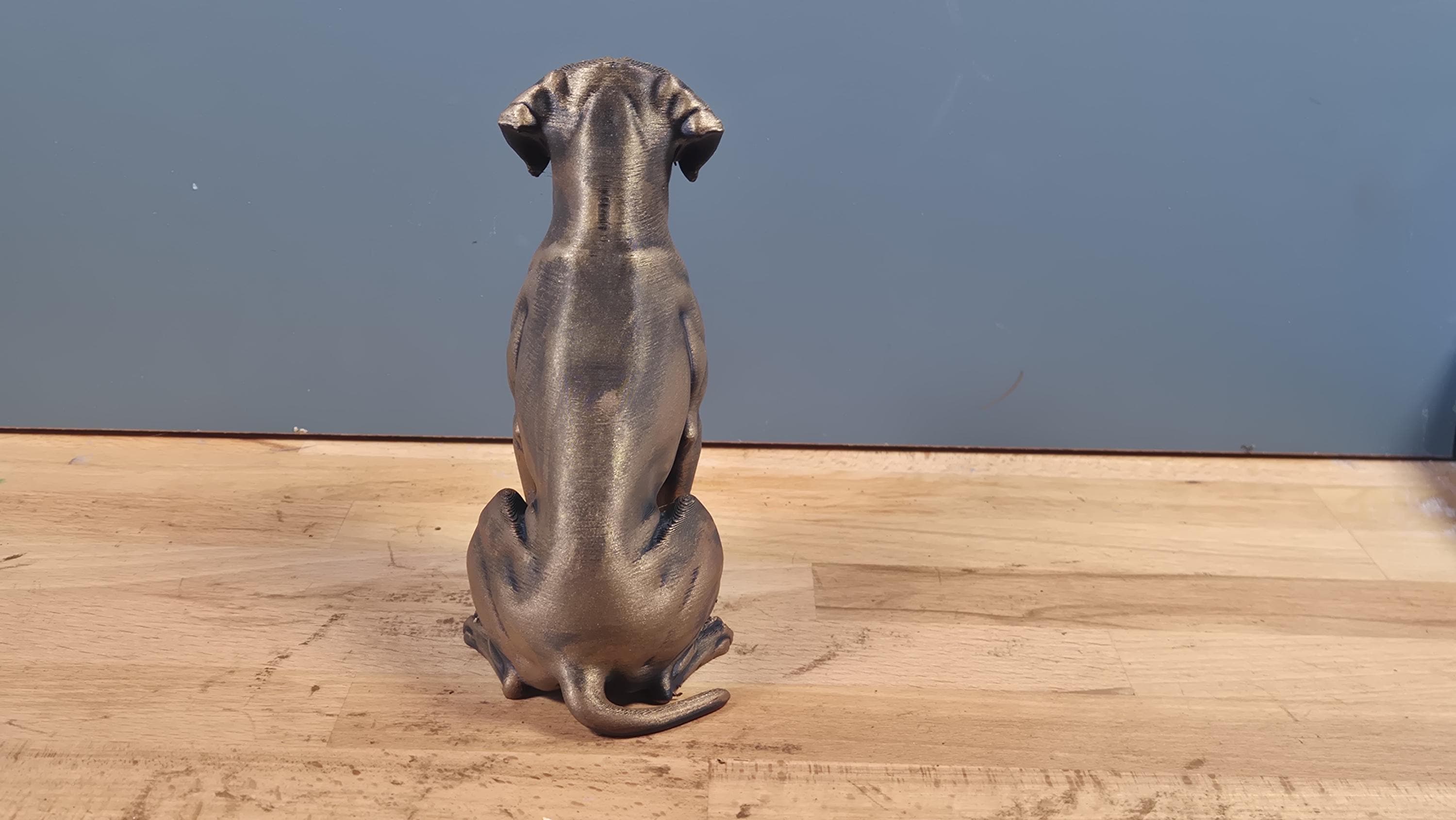 Statue Cane Corso Bronze – Sculpture Chien Moderne en Impression 3D | Décoration Élégante & Cadeau Passion Cane Corso