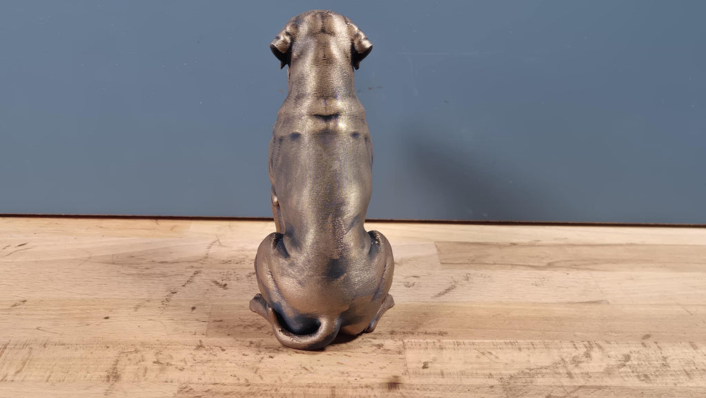 Figurine Mastiff Anglais en impression 3D – Statue décorative chien – Cadeau pour amoureux des chiens