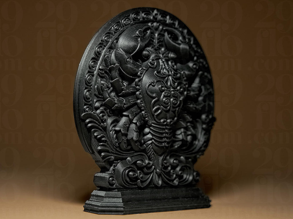 Cancer Astrologique – Statue Signe du Zodiaque Cancer en Impression 3D – Décoration Mystique Effet Bronze – Cadeau Astrologie