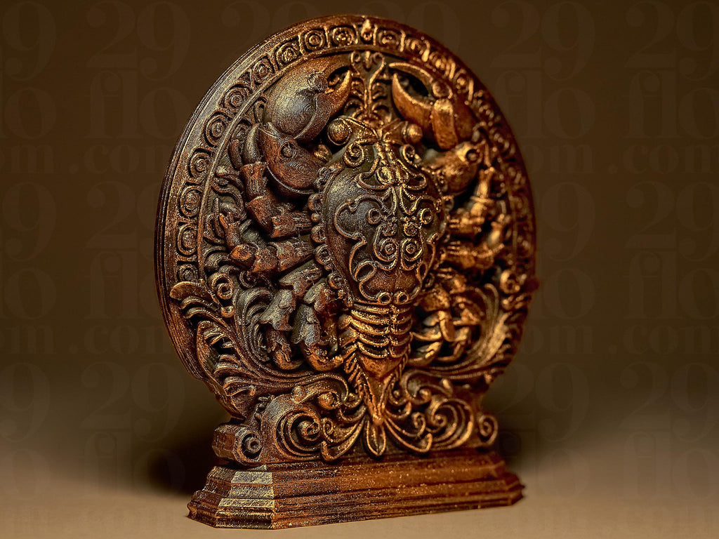 Cancer Astrologique – Statue Signe du Zodiaque Cancer en Impression 3D – Décoration Mystique Effet Bronze – Cadeau Astrologie