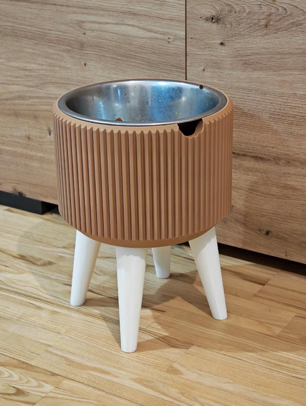 Support de gamelle surélevé pour chien et chat – Porte gamelle design moderne – Support bol animaux imprimé 3D – Décoration maison – Gamelle