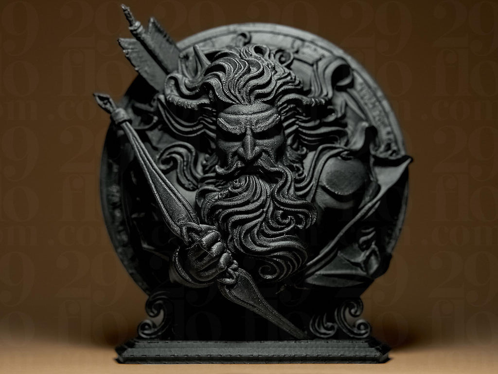 Statue Sagittaire Signe du Zodiaque – Décoration Astrologique Imprimée en 3D – Cadeau Horoscope Unique