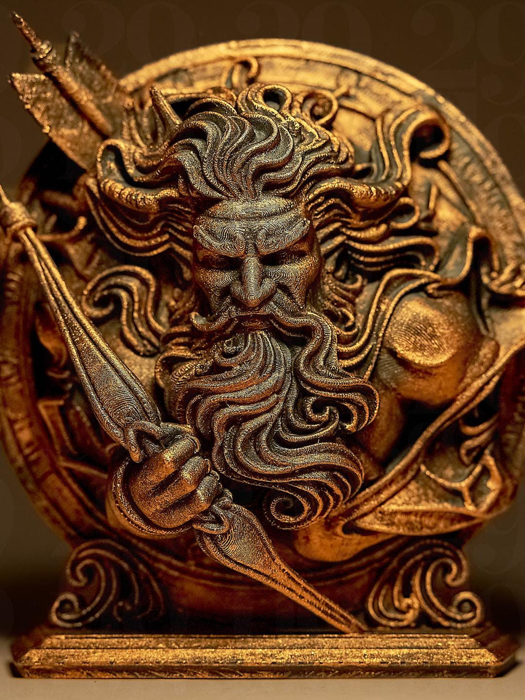 Statue Sagittaire Signe du Zodiaque – Décoration Astrologique Imprimée en 3D – Cadeau Horoscope Unique