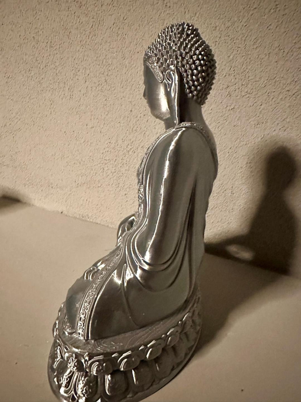 Statue Bouddha Thaïlandais – Sculpture Zen et Décoration Spirituelle Imprimée en 3D