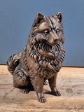 Figurine Samoyède en impression 3D – Statue décorative chien – Cadeau original pour amoureux des chiens