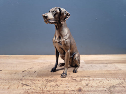 Braque Allemand à Poil Court – Statue de Chien 3D Style Bronze | Décoration Intérieure & Cadeau Personnalisé