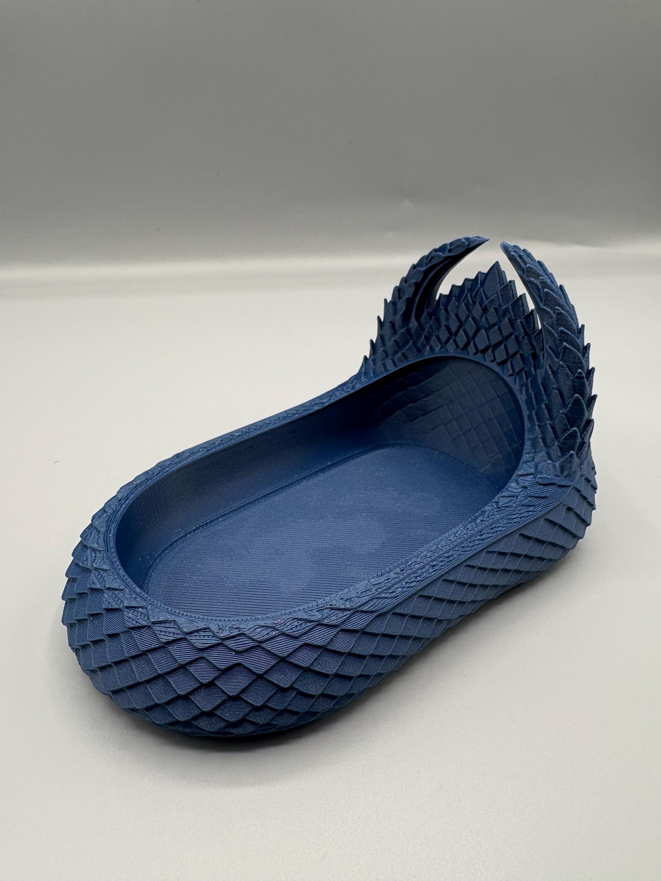Vide-Poche Dragon Fantaisie – Organiseur de Bureau Imprimé en 3D – Décoration Médiévale Moderne