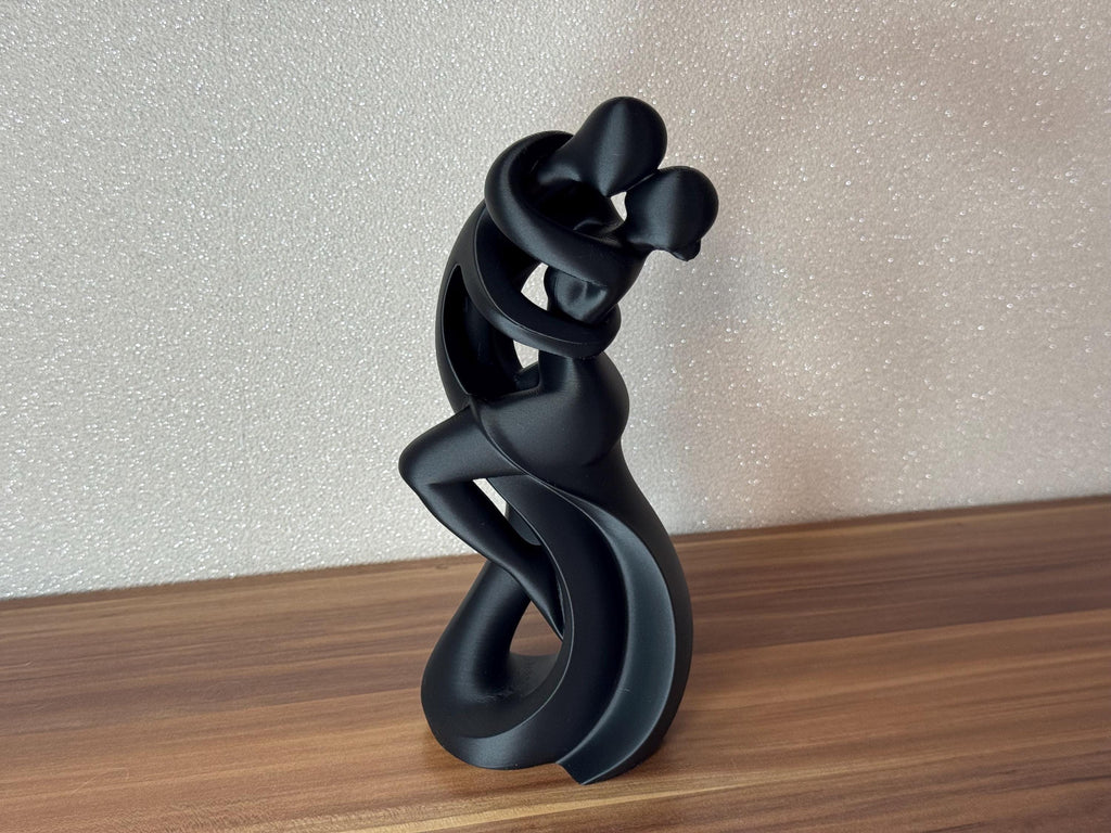 Sculpture Couple Amoureux en Tango – Statue Moderne Abstraite – Décoration Romantique – Cadeau de Mariage ou Saint-Valentin