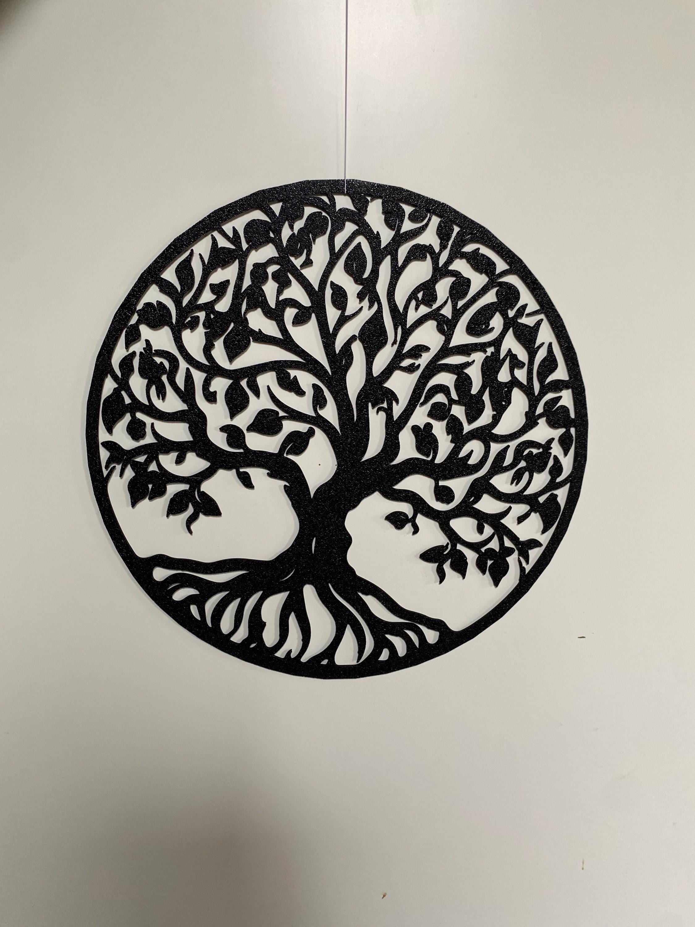 Arbre de Vie Mural – Décoration Murale Imprimée en 3D | Design Bohème et Spirituel