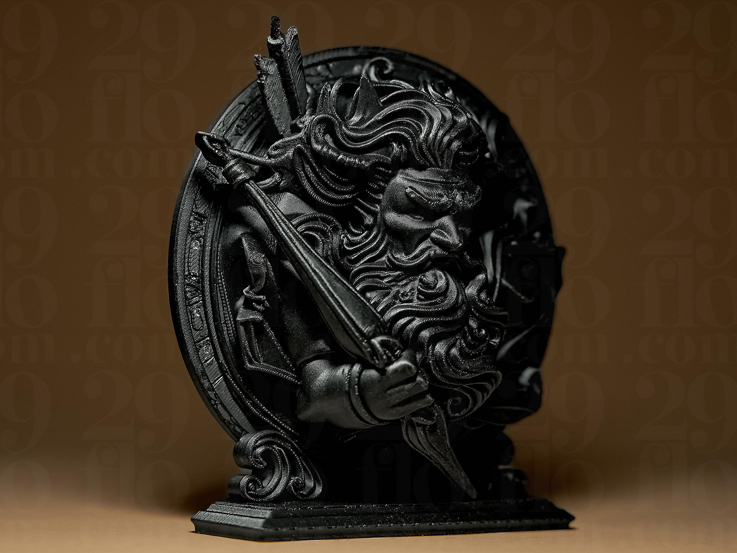 Statue Sagittaire Signe du Zodiaque – Décoration Astrologique Imprimée en 3D – Cadeau Horoscope Unique