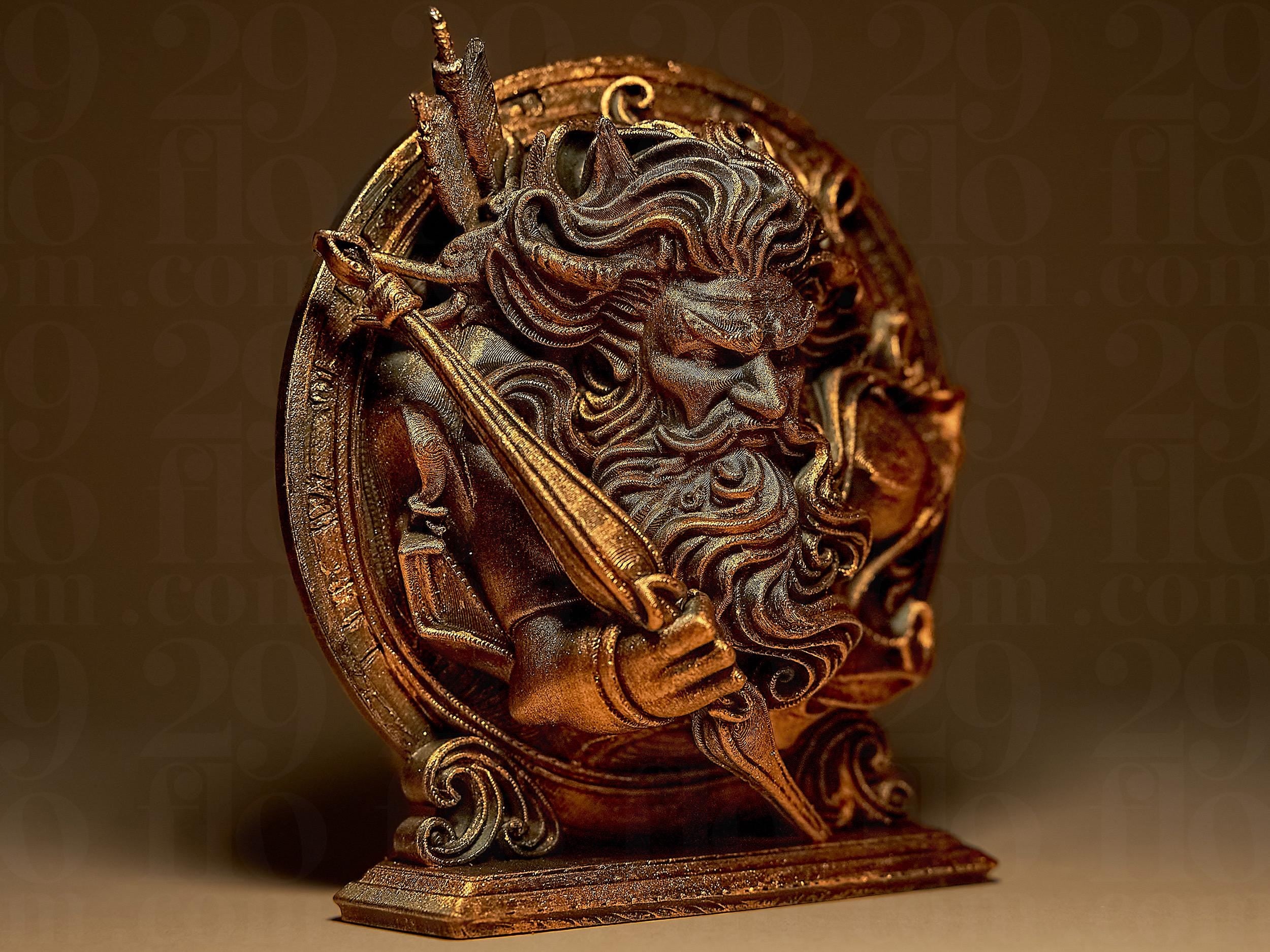 Statue Sagittaire Signe du Zodiaque – Décoration Astrologique Imprimée en 3D – Cadeau Horoscope Unique