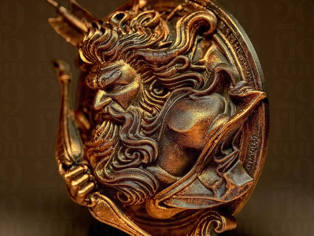 Statue Sagittaire Signe du Zodiaque – Décoration Astrologique Imprimée en 3D – Cadeau Horoscope Unique