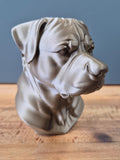 Buste Rottweiler – Statue Chien Moderne – Sculpture Décorative Imprimée en 3D