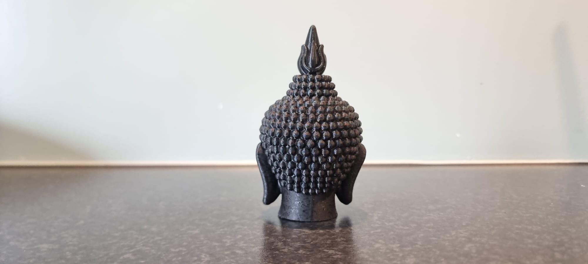 Tête de Bouddha Décorative – Statue Zen Imprimée en 3D | Décoration Spirituelle et Méditation