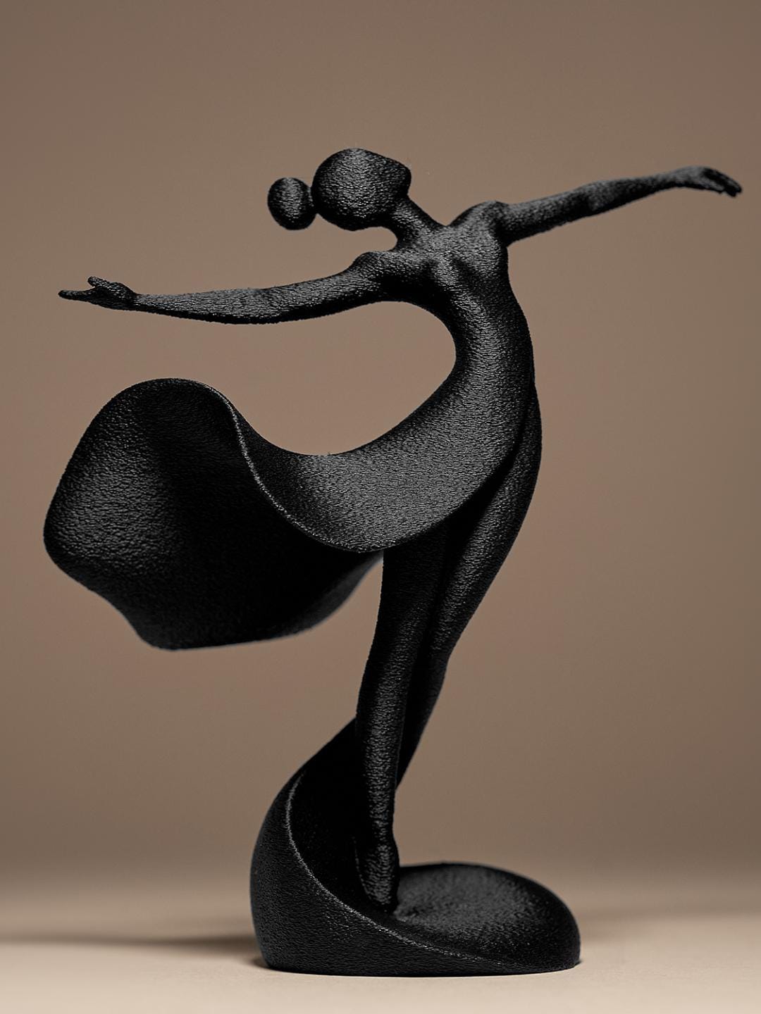 Sculpture Danseuse Abstraite Moderne | Décoration Minimaliste | Statue Design Contemporaine | Impression 3D Artistique