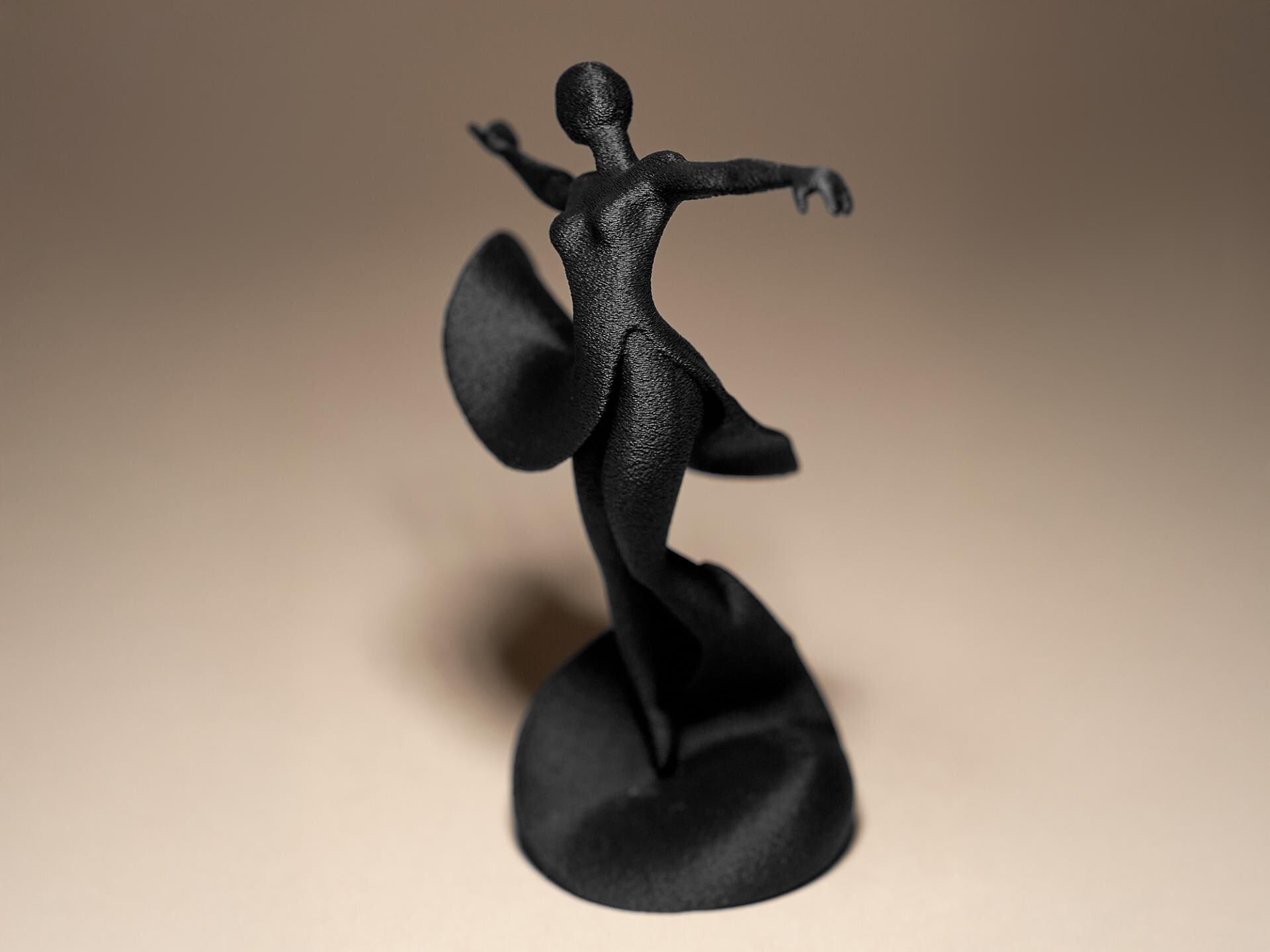 Sculpture Danseuse Abstraite Moderne | Décoration Minimaliste | Statue Design Contemporaine | Impression 3D Artistique